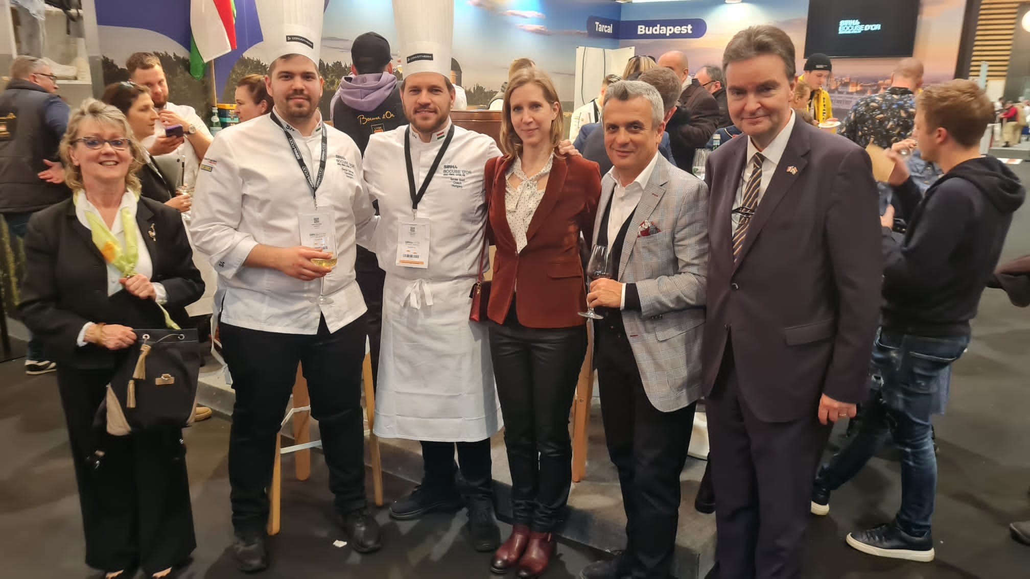 L'équipe hongroise a remporté la troisième place au Bocuse d'Or à Lyon